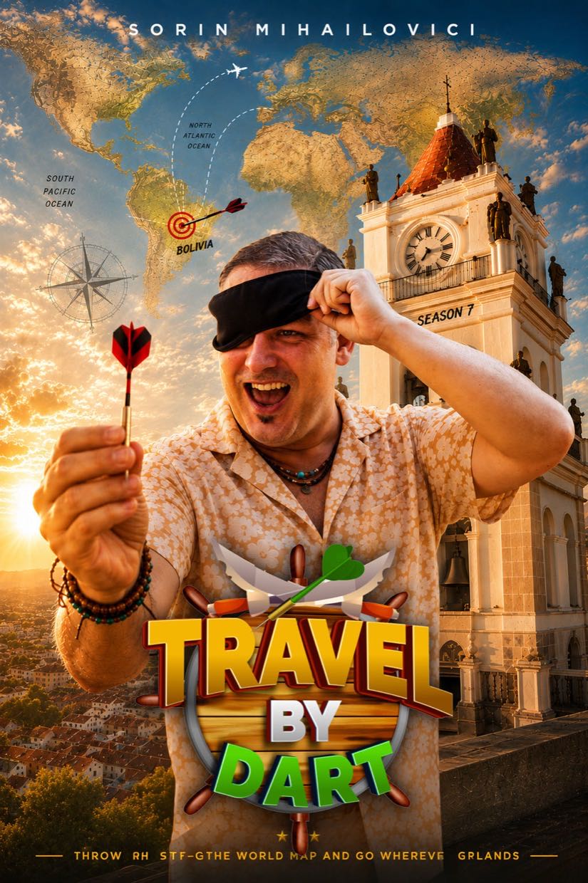 Travel by Dart — Season 7 official poster, starring Sorin Mihailovici